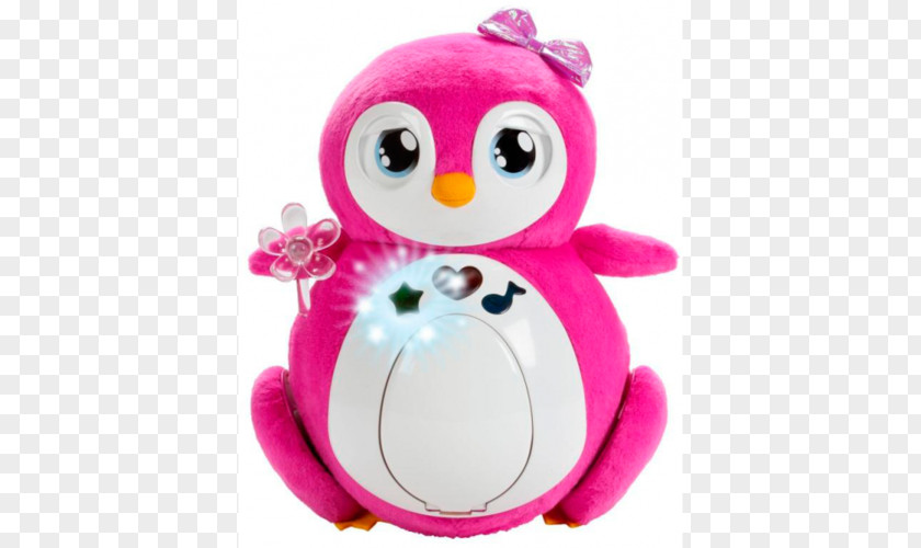 Penguin Stuffed Animals & Cuddly Toys Pink M Infant PNG