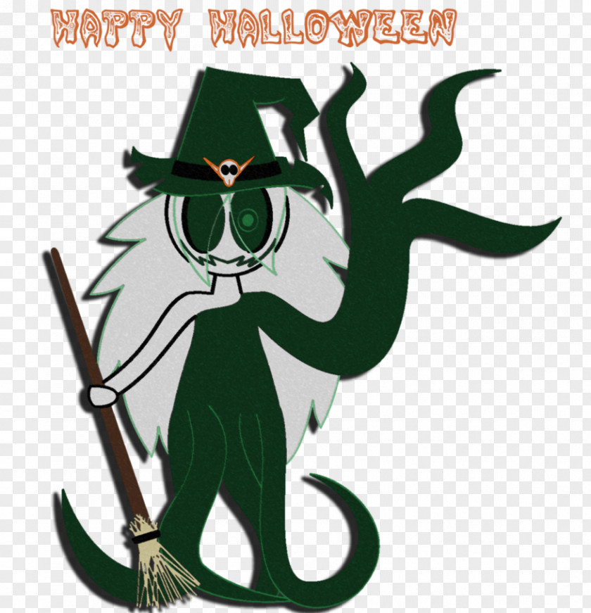 Posters Halloween Decoration Mammal Legendary Creature Green Clip Art PNG