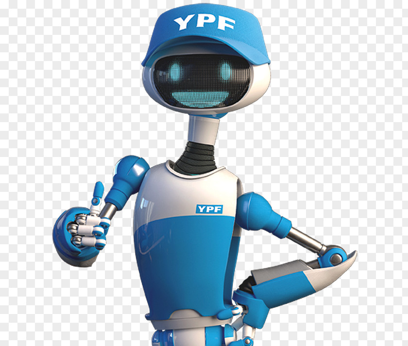 Robot YPF Plastic Drawing Figurine PNG