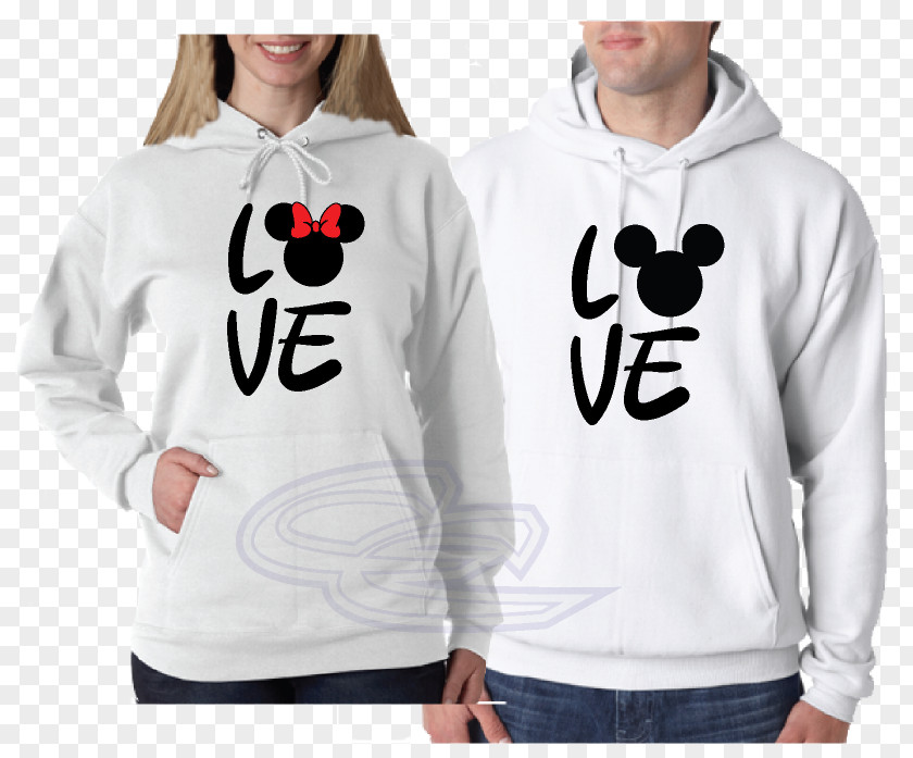 T-shirt Hoodie Minnie Mouse Sweater Bluza PNG