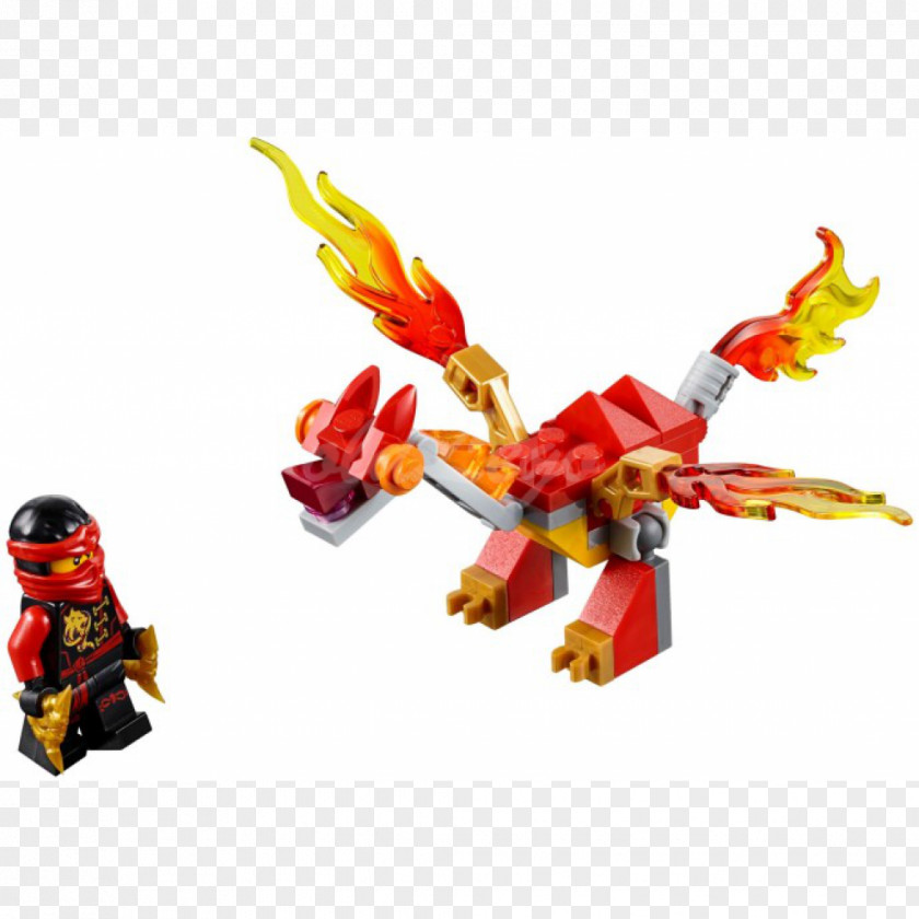 Toy Lego Ninjago Minifigures LEGO 30422 NINJAGO Kai's Mini Dragon PNG