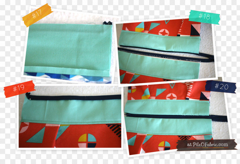 Zipper Bag Handbag Storage Textile PNG