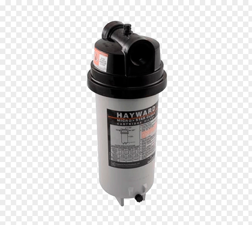 Adapted PE Pool Hayward C225 In-Line Micro Star-Clear Cartridge Filter Sand Surface Area Cylinder PNG