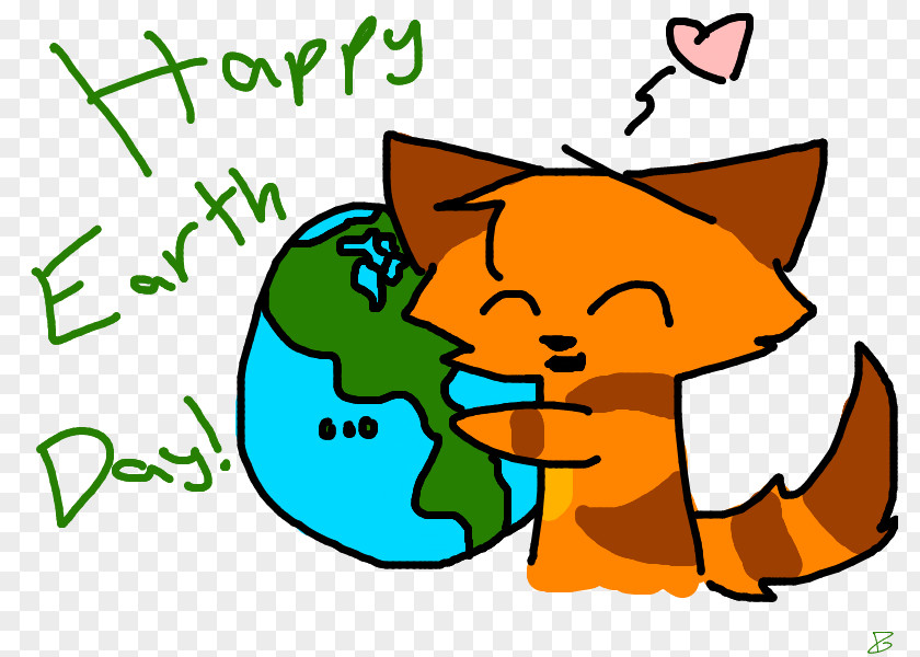 Earth Day Cat Kitten Whiskers Carnivora Red Fox PNG
