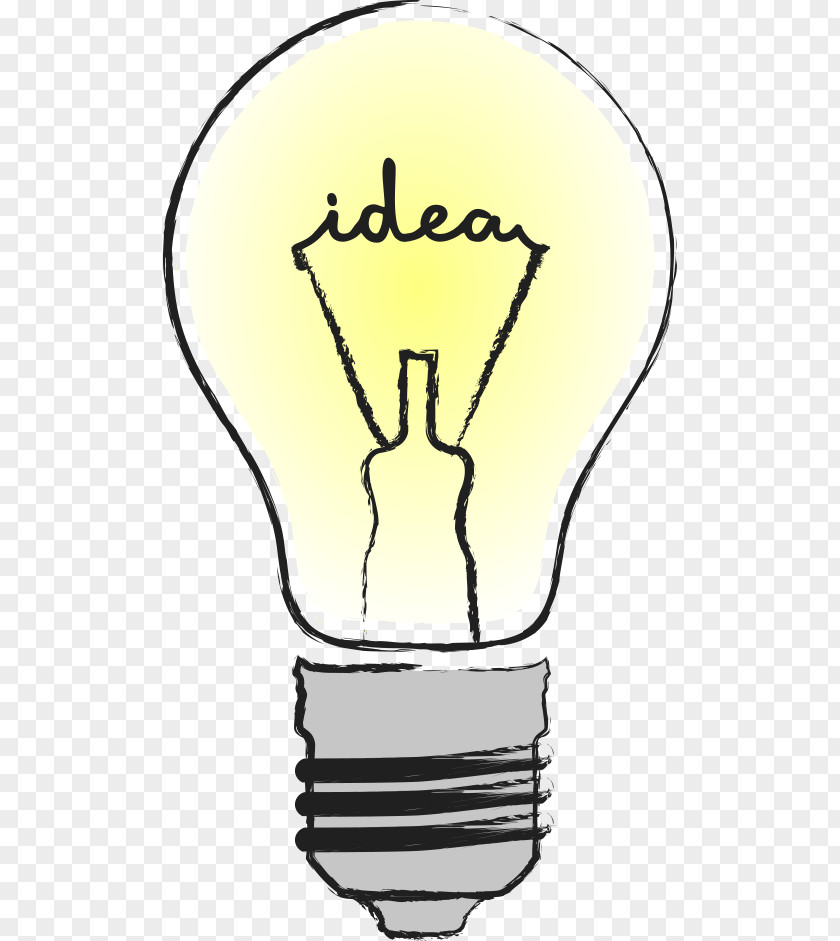 Light Bulb Incandescent Lamp Icon PNG