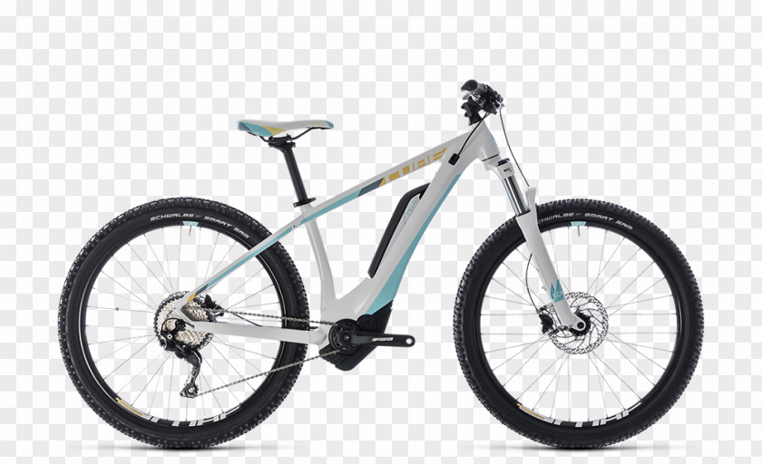 Virtual Coil Cube Bikes Electric Bicycle Mountain Bike Hardtail PNG