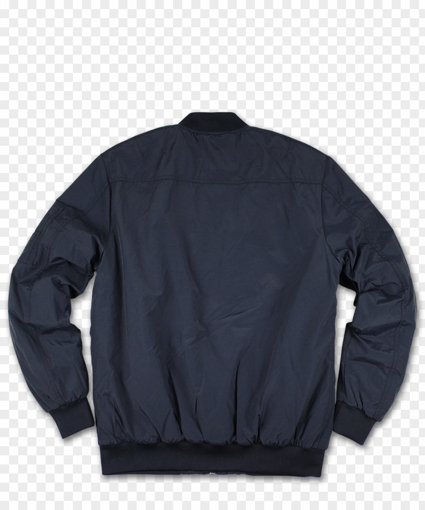 Winter Coat Flight Jacket Navy Blue Sweater PNG