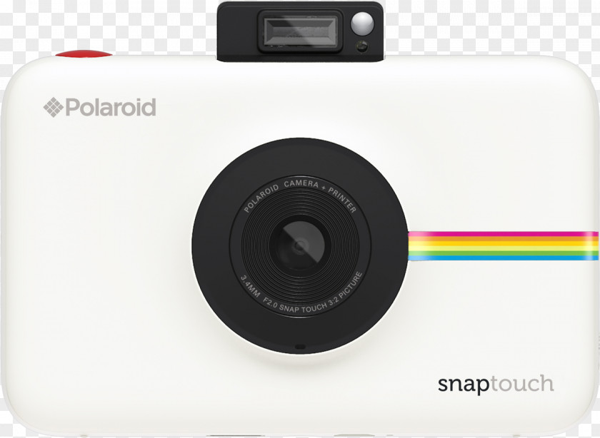 1080pWhite Instant CameraPolaroid Snap Accessories Polaroid Touch 13.0 MP Compact Digital Camera PNG