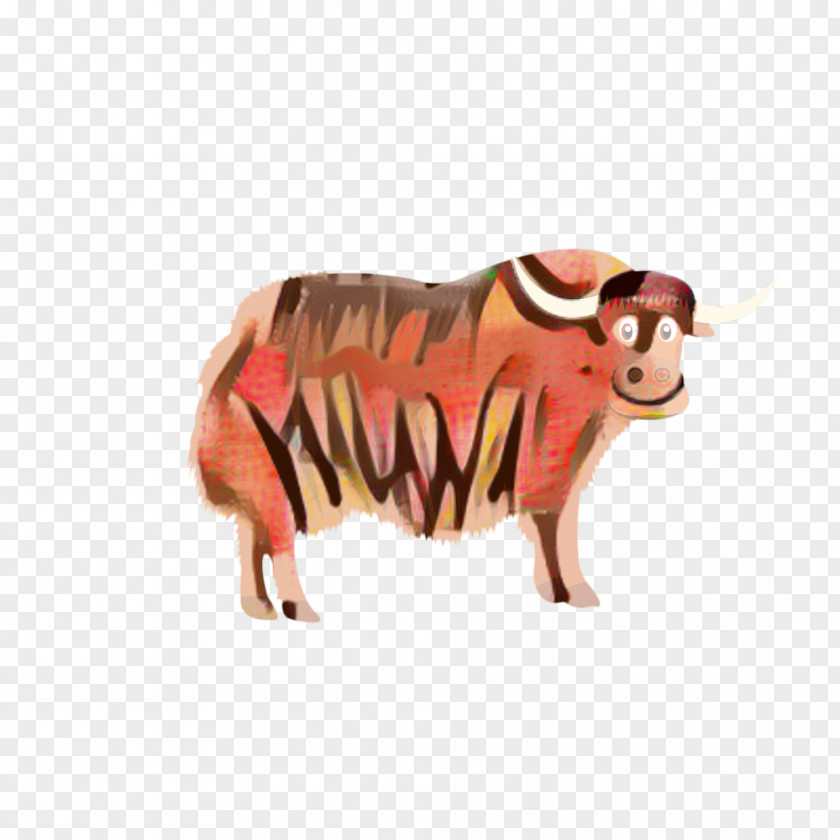Animal Figure Bovine Pig Cartoon PNG