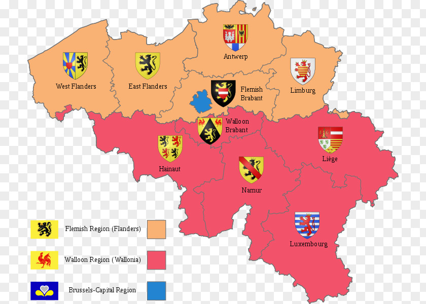 Coat Of Arms Belgium Provinces Villers-Saint-Amand Mainvault PNG