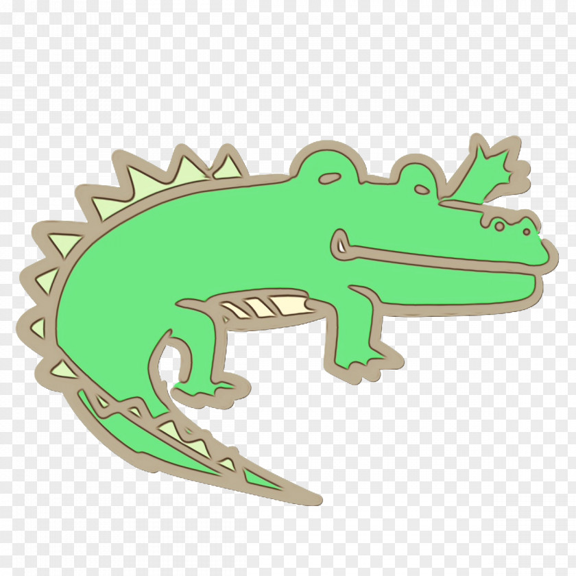 Crocodiles Green Cartoon PNG