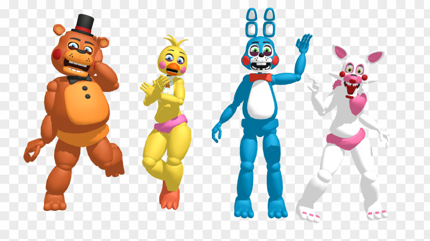 Five Nights At Freddy's 3 2 4 Animatronics PNG