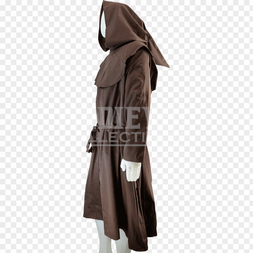 Monk Robe Sleeve Coat Middle Ages PNG