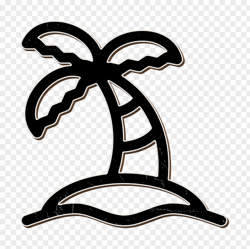 Palm Icon Island Summer Holidays PNG