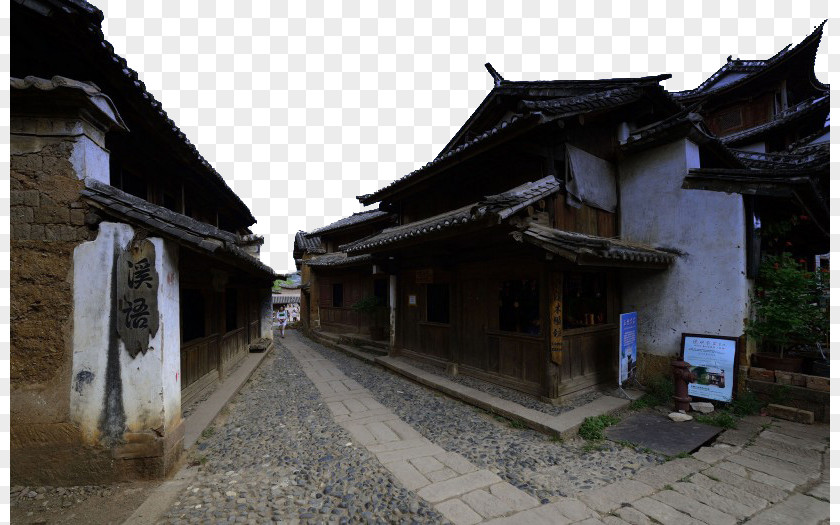 Yunnan Shaxi Town Landscape Old Of Lijiang Nujiang Lisu Autonomous Prefecture Diqing Tibetan Shaxi, Shaxizhen PNG