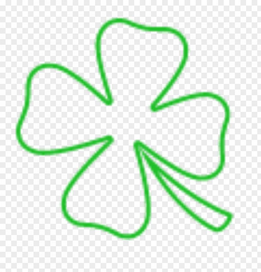 Four Leaf Clover Four-leaf Drawing Luck PNG