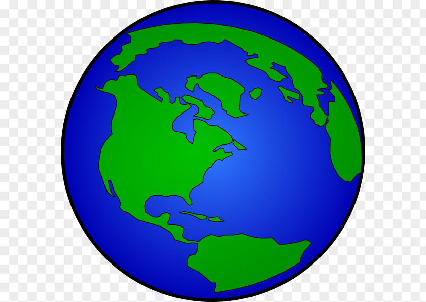 Three Dimensional Earth World Clip Art PNG