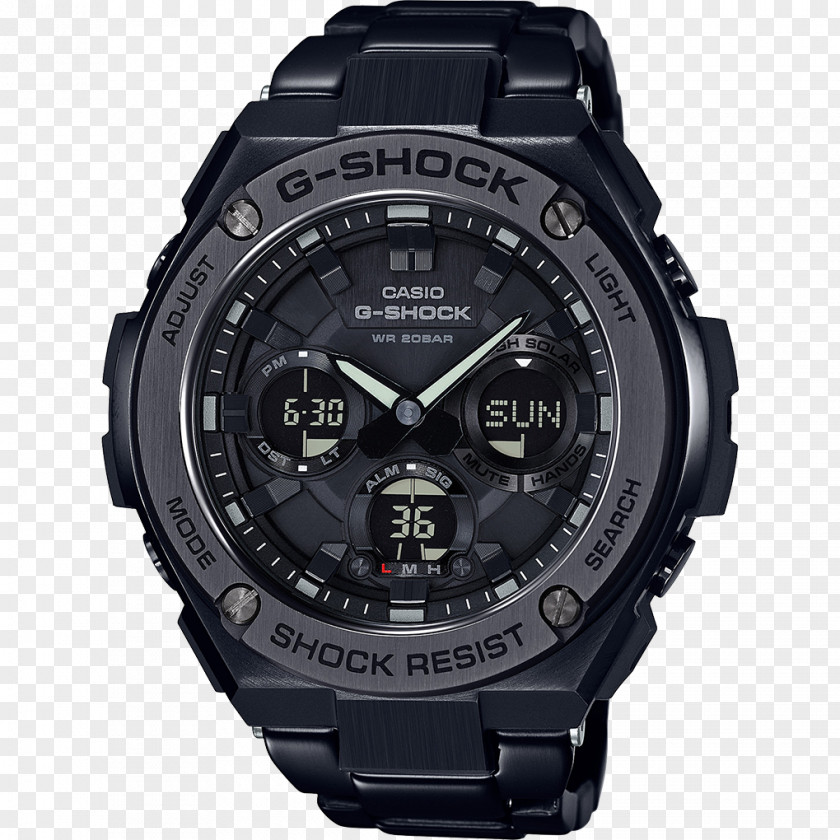 Watch G-Shock Shock-resistant Casio Water Resistant Mark PNG