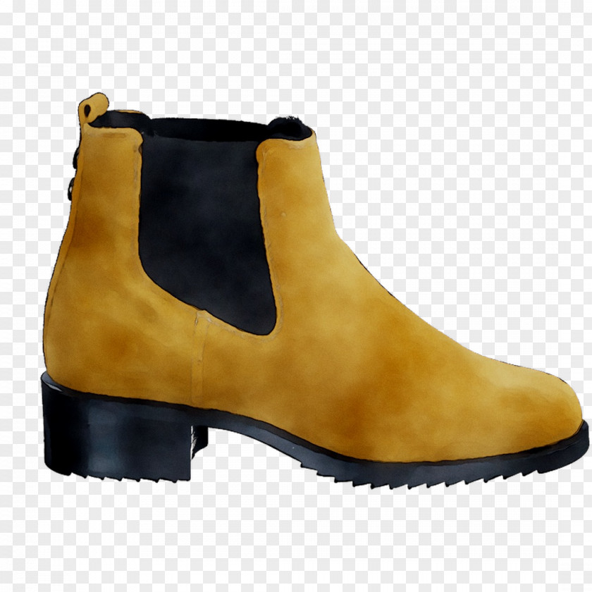Yellow Suede Shoe Boot PNG