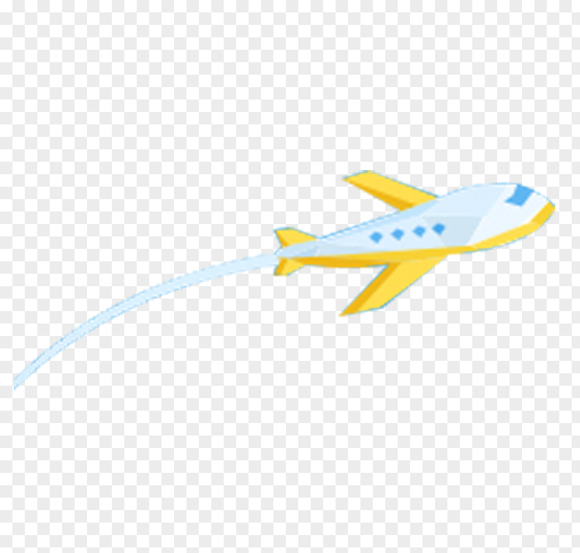 Cartoon Airplane Poster PNG
