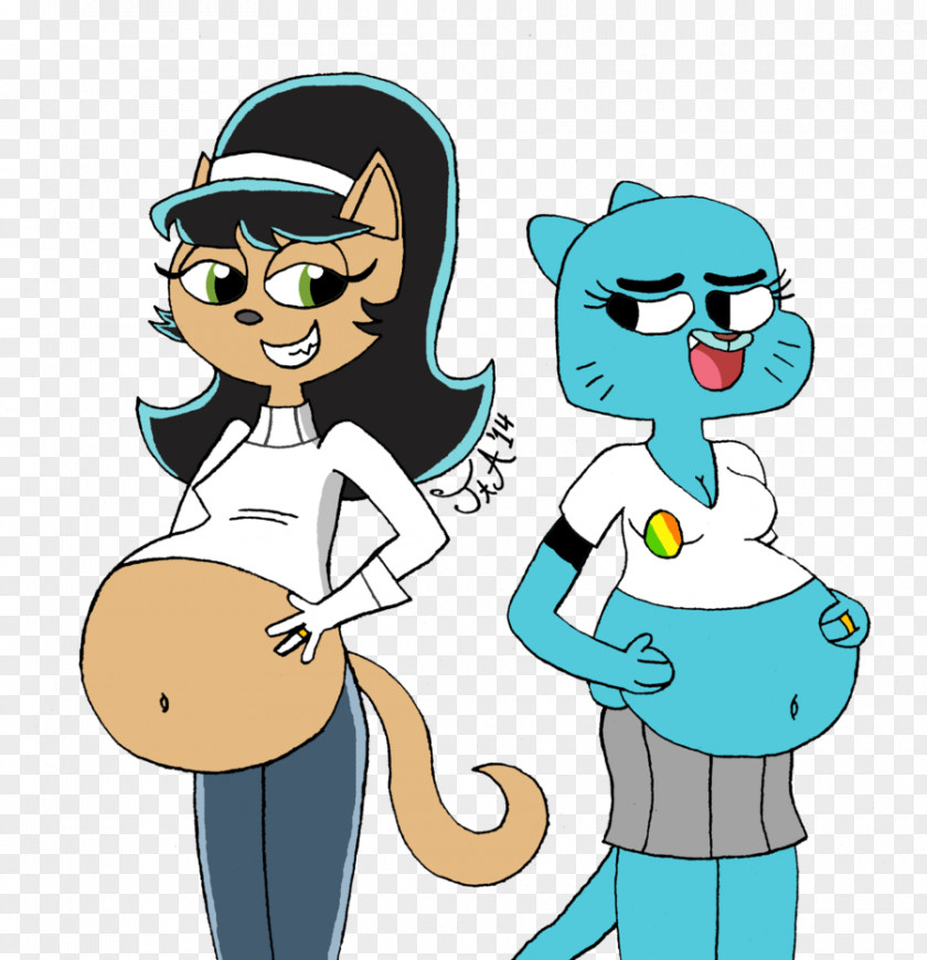 Cartoon Pregnant Women Kitty Katswell Nicole Watterson YouTube Dudley Puppy PNG