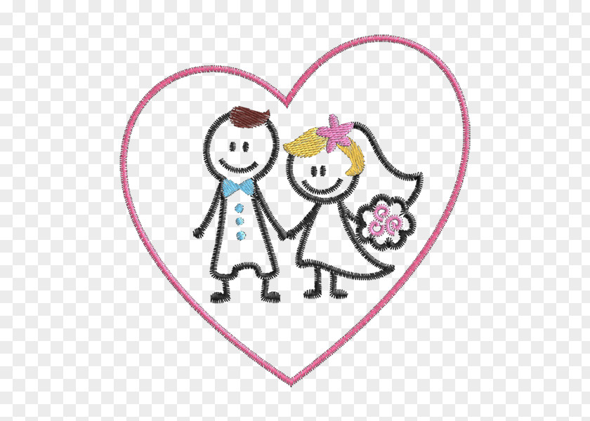 Noivos Drawing Love Embroidery Engagement Handicraft PNG