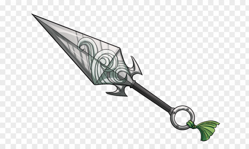 Sword Weapon Kunai Knife Fantasy Blade PNG