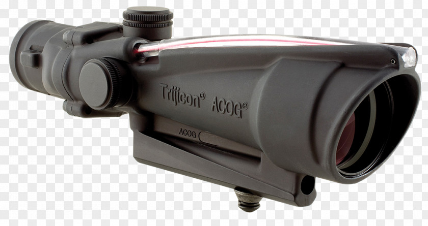 Advanced Combat Optical Gunsight Trijicon Telescopic Sight Monocular Reticle PNG