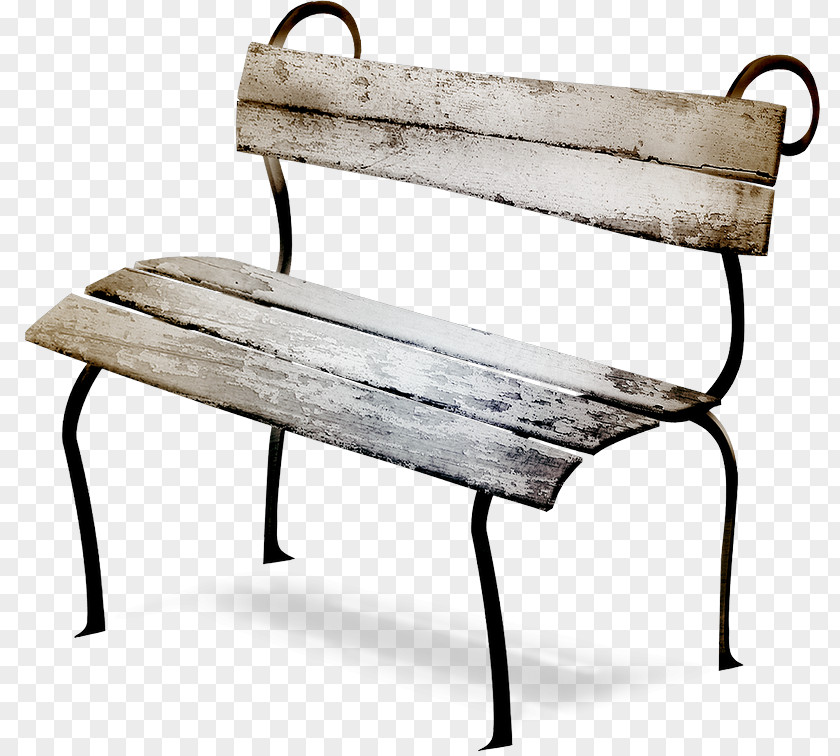 Chair Bench Garden Clip Art PNG