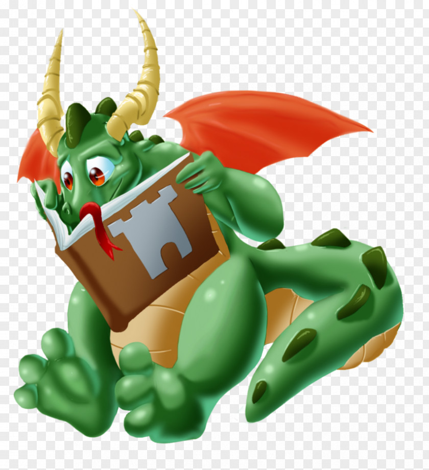 Fairy Tale Wheezie Dragon Drawing PNG