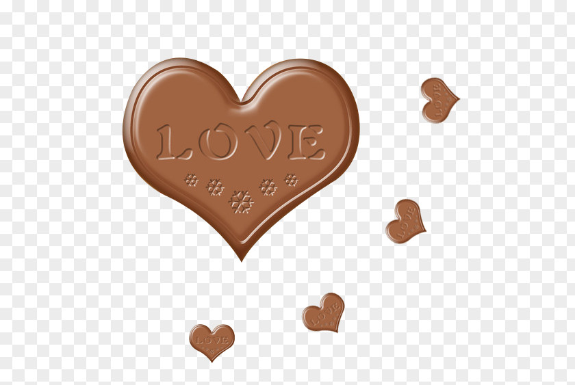 Free Chocolate Heart-shaped Pull Material Cake Heart Food PNG