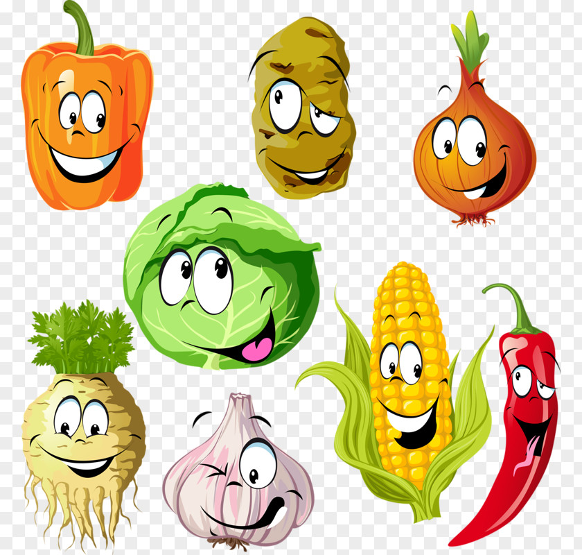 Hand-painted Cartoon Vegetables Vegetable Fruit Vegetal Drawing Dessin Animxe9 PNG