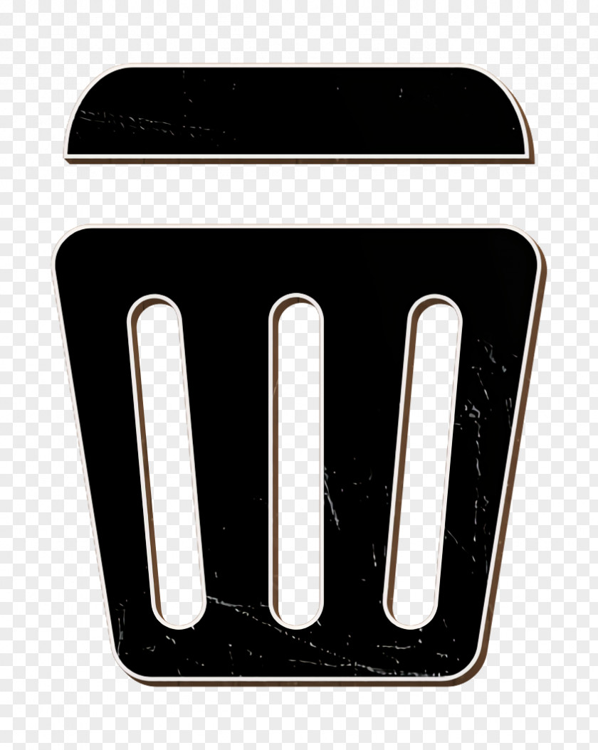 Metal Material Property Bin Icon Delete Empty PNG