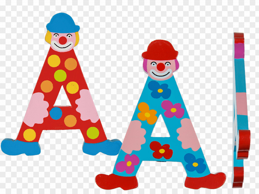 Toy Letter Game Clown Z PNG