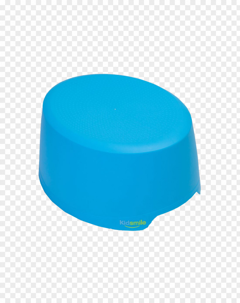 Baby Blue Stool Turquoise Plastic PNG