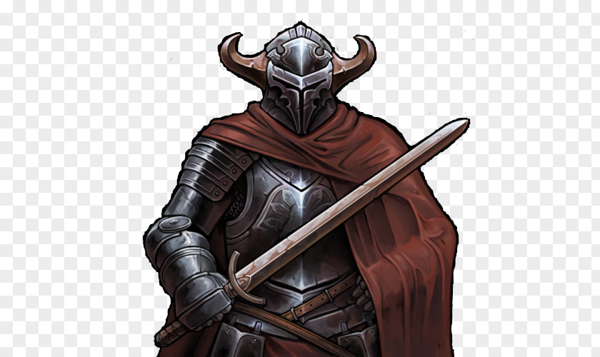 Knight Sword Warrior Mercenary Spear PNG
