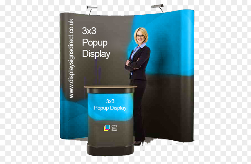 Stand Display Pop-up Ad Web Banner Exhibition PNG