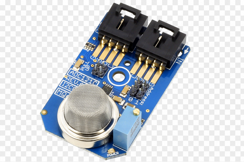 Lpg Gas Arduino I²C Potentiometer Sensor Wiring Diagram PNG