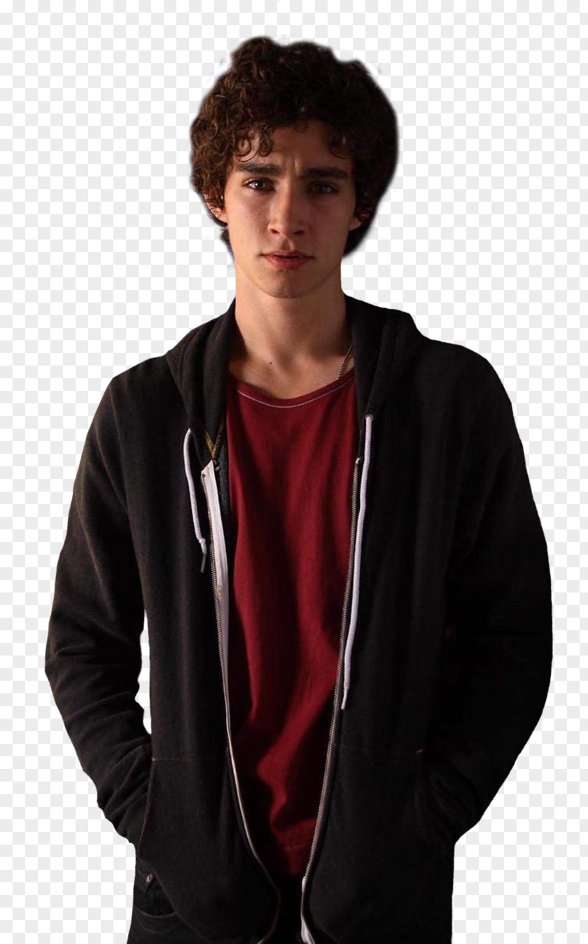 Mystery Misfits Robert Sheehan Nathan Young Actor Hoodie PNG