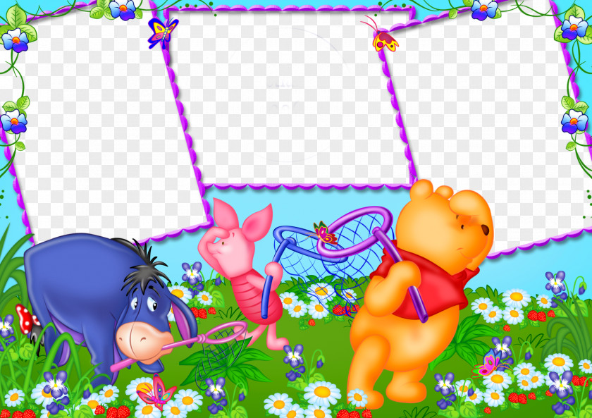 Winnie Pooh Winnie-the-Pooh Cuadro Frame Desktop Wallpaper PNG