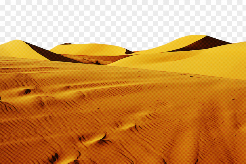 Desert Erg Sand Natural Environment Aeolian Landform PNG
