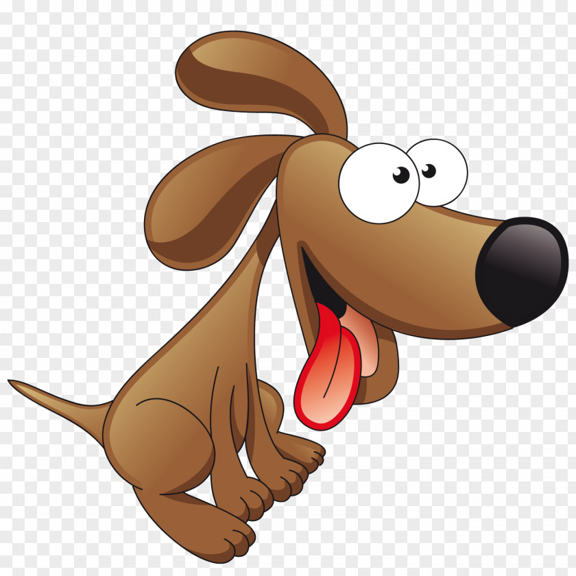 Hotdog Dog Puppy Cartoon Clip Art PNG