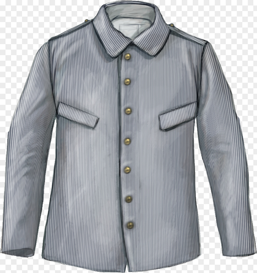 Jacket Sleeve Shirt Collar Button PNG