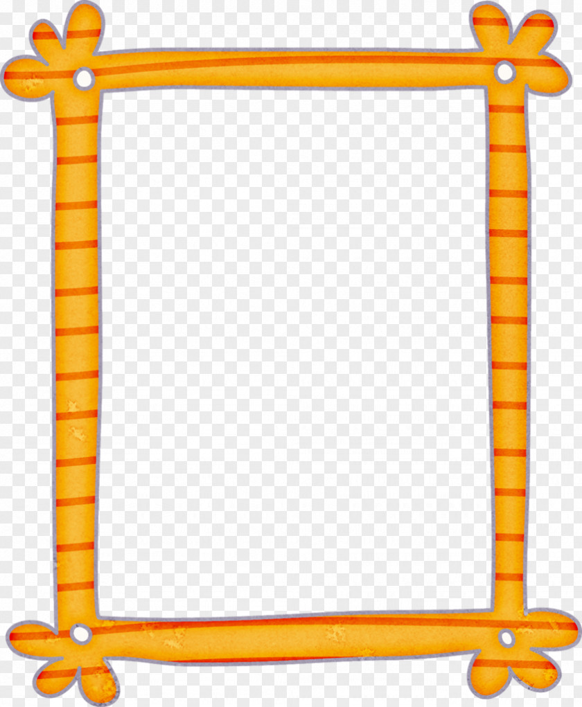 Cedric Frame Line Yellow Product Angle Picture Frames PNG