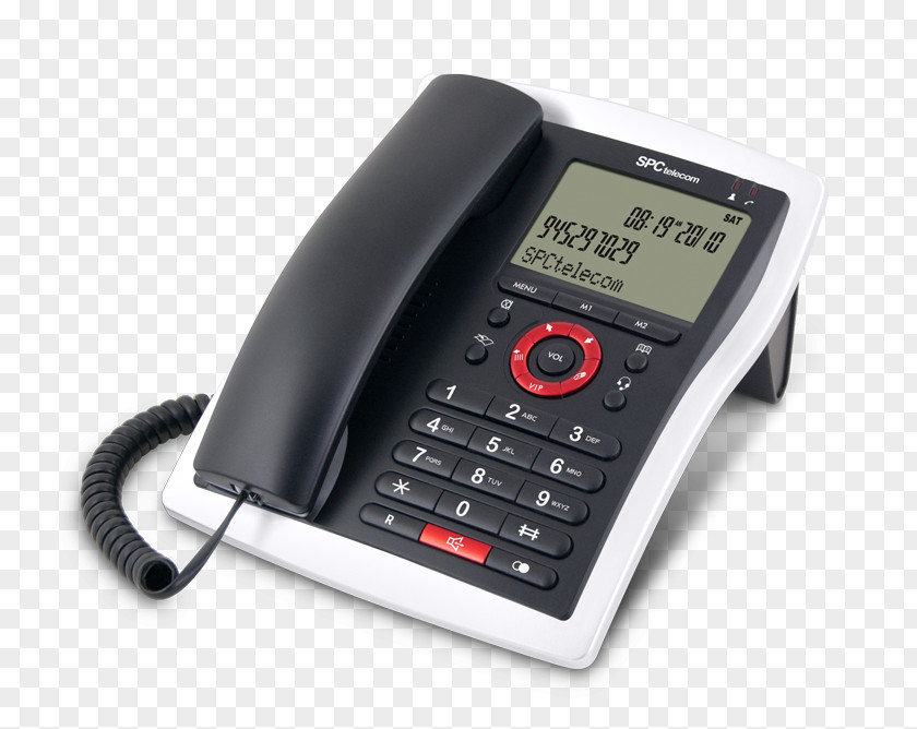 Cordless Telephone Home & Business Phones Analog Adapter SPC Universe CURVE PNG