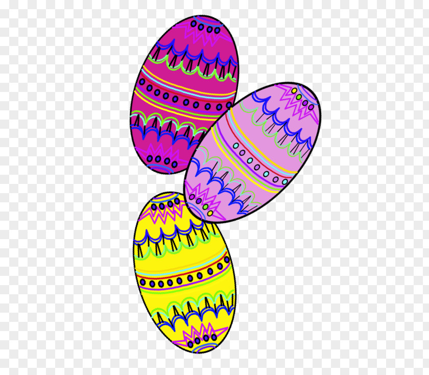 Easter Flyer Egg Line Shoe Font PNG