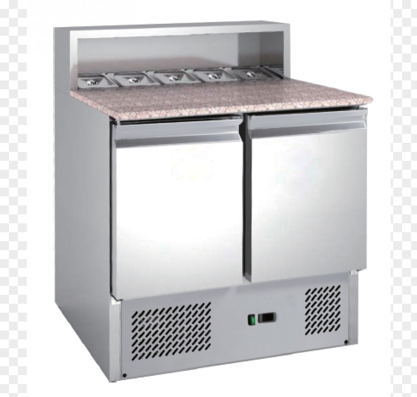 Pizza Table Saladette Refrigerator Countertop PNG