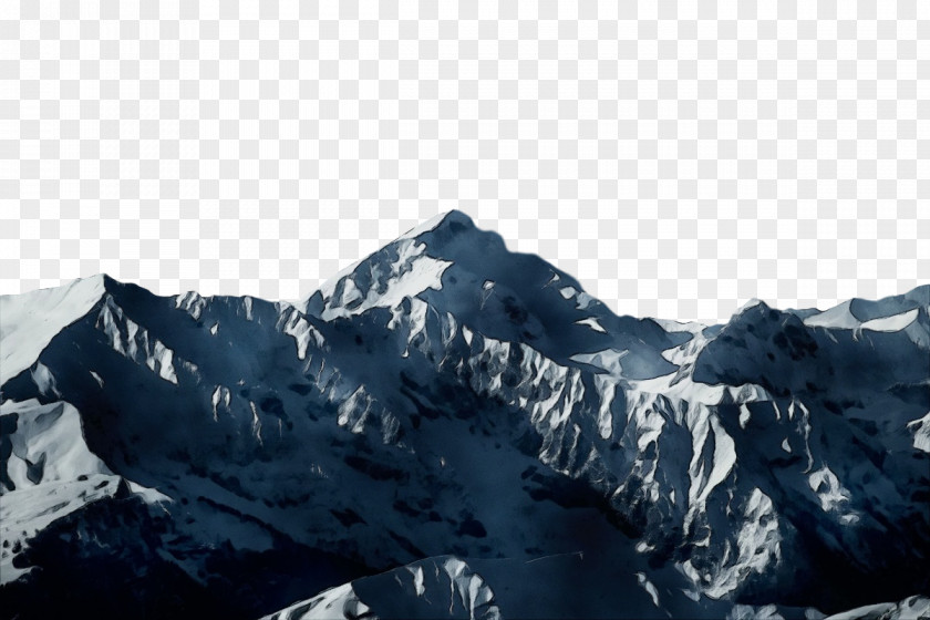 Terrain Mount Scenery Alps Mountain Range PNG