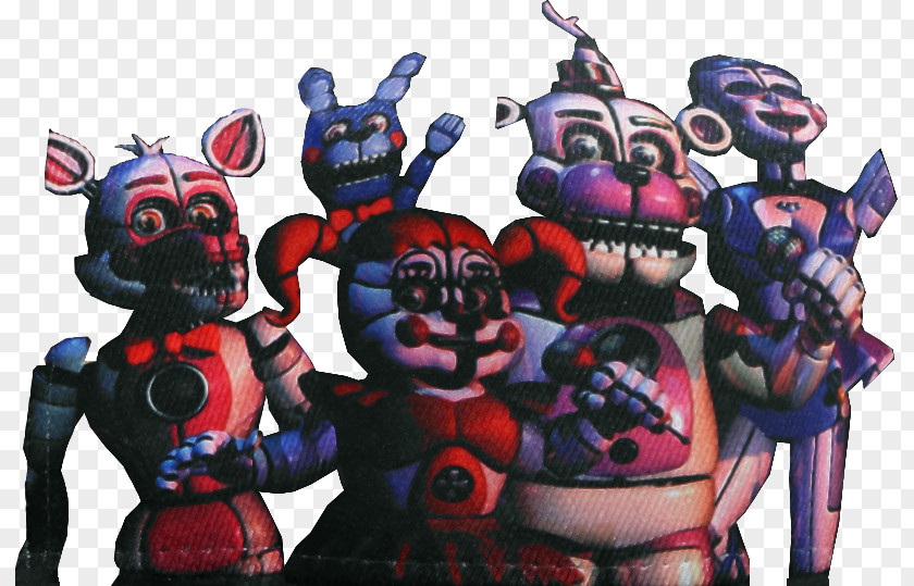Animatronics Five Nights At Freddy's: Sister Location Jump Scare DeviantArt Action & Toy Figures PNG