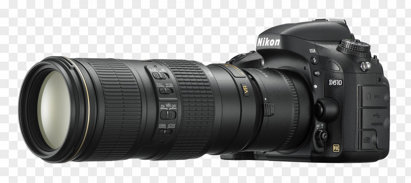 Camera Digital SLR Nikon D7200 D610 PNG